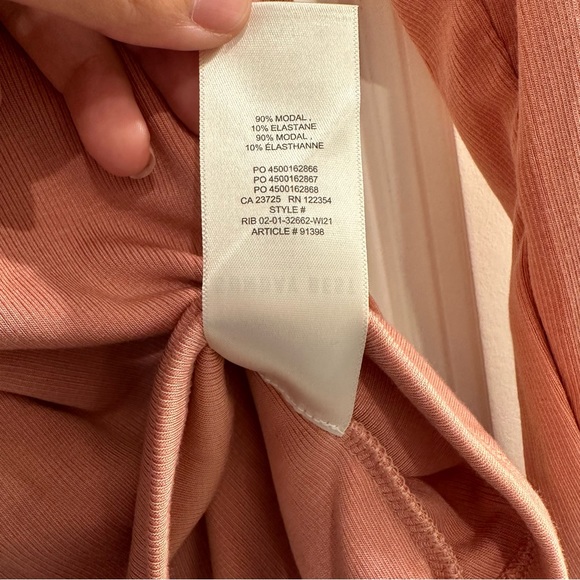 Aritzia Sunday Best Lula Long Sleeve Top Size XL - Picture 5 of 8